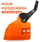 Embrayage pignon, chane de frein assemblage compatible avec pour husqvarna 136 137 141 142 trononneuse ...