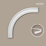 Encadrement d'arche flexible profhome 487033f elment de faade encadrement de fentre element dcorative ...