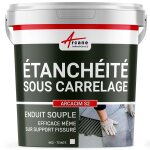 Enduit d'étanchéité sous carrelage imperméabilisation béton dalle chape terrasse bassin piscine fissure ... Enduit d'étanchéité sous carrelage imperméabilisation béton dalle chape terrasse bassin piscine fissure ...