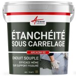 Enduit d'étanchéité sous carrelage imperméabilisation béton dalle chape terrasse bassin piscine fissure ... Enduit d'étanchéité sous carrelage imperméabilisation béton dalle chape terrasse bassin piscine fissure ...