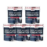 Enduit pour fondations murs enterr�s bitumeux noir hydrofuge parpaing b�ton brique bois arcafondation ...