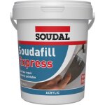 Enduit et mastic de rebouchage soudafill express en pot de 900 ml soudal