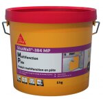 Enduit multifonction sika sikawall 384 mp - 3 en 1 en pte - 5kg