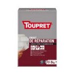 Enduit de rebouchage rparation maonnerie extrieur poudre 3kg toupret
