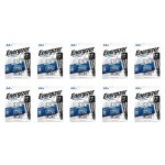 Energizer lot de 10 blisters de 2 piles ultimate lithium l91 aa mignon lr6 1, 5v Energizer lot de 10 blisters de 2 piles ultimate lithium l91 aa mignon lr6 1, 5v