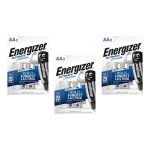 Energizer lot de 3 blisters de 2 piles ultimate lithium l91 aa mignon lr6 1, 5v