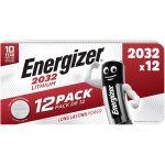 Energizer - pile bouton cr 2032 lithium 240 mah 3 v 12 pc(s) s640062