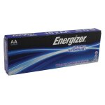 Energizer piles lithium aa - lr6 - l91 pack de 10