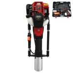 Enfonce pieux essence  4 temps marteau piqueur marteau de construction piquets de clture jardin mallette ...
