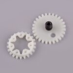 Engrenage droit  vis sans fin pour pompe  huile, trononneuse stihl 028, 038, ms380, ms381, 11196421501, ...