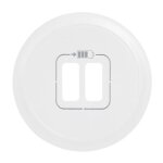 Enjoliveur cliane pour module de charge double usb typea - finition blanc
