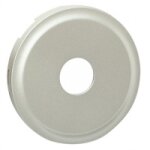 Enjoliveur cliane pour prise tlvision simple mle ou typef  visser - finition titane - legrand