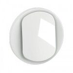 Enjoliveur pour interrupteur et / ou va - et - vient c�liane - blanc legrand