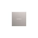 Enjoliveur interrupteur  voyant gallery 2 modules - titane - wxd001t - hager