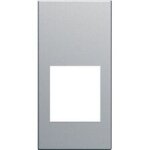 Enjoliveur prise rj45 hager gallery - 1 module - titane