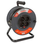 Enrouleur 25 m - 3g1. 5 - 4 prises