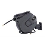 Enrouleur air et eau 3 / 8'' avec tuyau �10mm, raccord 1 / 4'' - 15m gris