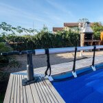 Enrouleur de bche pour piscine hors - sol - 5, 80m