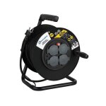 Enrouleur de cble electrique chantier avec terre l. 40 m ho7rnf 3g1. 5