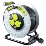 Enrouleur câble électrique - multiprises - pro xt - tambour galva - 25m luceco Enrouleur câble électrique - multiprises - pro xt - tambour galva - 25m luceco