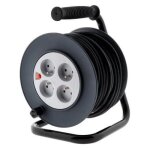 Enrouleur ho5vv - f 4 prises 3g1mm 25m + coupe - circuit