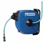 Enrouleur pneumatique drf + 12 m de tuyau air comprim� - diam�tre 10x14 mm prevost