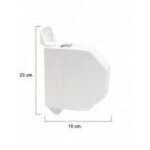 Enrouleur sangle volet rabattable blanc sangle 22 mm. Enrouleur sangle volet rabattable blanc sangle 22 mm.