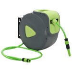 Enrouleur tuyau d'eau rtractable automatique fix mur 30 + 2 m