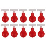Ensemble de 10 gobelets d'abreuvoir pour poulet, remplissage automatique, prévention des fuites, bol ... Ensemble de 10 gobelets d'abreuvoir pour poulet, remplissage automatique, prévention des fuites, bol ...