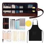 Ensemble de 37 outils pour la sculpture sur argile, outils pour p�te polym�re, outils de sculpture pour ...
