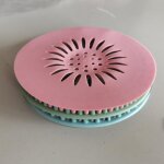 Ensemble de 4 pi�ces r�sistant pour bonde de douche, comprenant un bouchon, une pince a cheveux et un ...