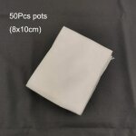 Ensemble de 50 pots de ppinire, sacs pour plantes, tissu de culture de fleurs de jardin, pot non tiss, ...
