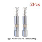 Ensemble de broyeur  pression manuelle en acier inoxydable pour sel de mer, moulin  epices brut, noir ...