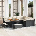 Ensemble de canapé de jardin 12 pièces avec coussins noir, ensemble de salle a manger de jardin 3 pièces ... Ensemble de canapé de jardin 12 pièces avec coussins noir, ensemble de salle a manger de jardin 3 pièces ...