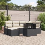 Ensemble de canapés de jardin vidaxl 7 pièces avec coussins en poly rotin noir, sofa de jardin 2 places ... Ensemble de canapés de jardin vidaxl 7 pièces avec coussins en poly rotin noir, sofa de jardin 2 places ...