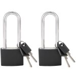 Ensemble de casiers avec cadenas  cl, serrure extrieure tanche  anse avec cl pour abris de jardin, ...