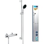 Ensemble de douche - 1 jet - mitigeur thermostatique - grohe - 34805001 - gris Ensemble de douche - 1 jet - mitigeur thermostatique - grohe - 34805001 - gris
