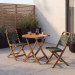 Ensemble de jardin hwc - p70, ensemble de si�ges ensemble de balcon 2 chaises table, tressage en corde ...