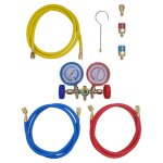Ensemble de manomtre  2 voies pour climatiseur