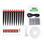 Ensemble de minuterie d'arrosage solaire, kit d'irrigation goutte - à - goutte intelligent pour plantes ... Ensemble de minuterie d'arrosage solaire, kit d'irrigation goutte - à - goutte intelligent pour plantes ...