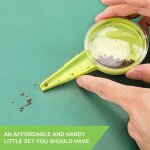 Ensemble d'outils de jardinage durables avec distributeur de graines, plantoir et etiquettes pour plantes ...