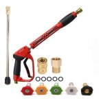 Ensemble pistolet nettoyeur haute pression + kit 5 000 psi