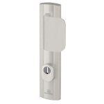 Ensemble poigne de porte blinde aileron sur plaque standard expression bricard entraxe 195mm bross ...