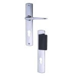 Ensemble poign�es de porte pali�re riv - bloc - main gauche vachette