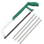 Ensemble de scie de boucher professionnelle pour couper les os + 2 lames de rechange