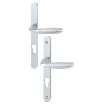 Ensemble sur plaque troite saillie rduite new york hoppe 099kh300lmsgl / 1810 inox f9 - cl i - mont ...