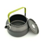 Ensemble de théière d'extérieur, théière d'eau bouillante portable 1, 2 l, cafetière d'extérieur en alliage ... Ensemble de théière d'extérieur, théière d'eau bouillante portable 1, 2 l, cafetière d'extérieur en alliage ...
