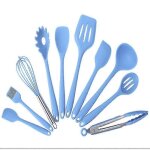 Ensemble d'ustensiles de cuisine - ensemble de 10 ustensiles de cuisine en silicone outils de cuisine ... Ensemble d'ustensiles de cuisine - ensemble de 10 ustensiles de cuisine en silicone outils de cuisine ...