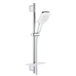 Ensemble vitalio smartactive grohe 26596000 130 cube - douchette 3 jets + barre 60 cm + flexible 175 ...