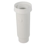 Entonnoir siphonn� pvc pour groupes de s�curit� et chaudi�res nicoll